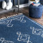 Tapis bleu Schiffman-655525401