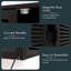 Bamboo Wall Mounted Required Bathroom Cabinet-865740965