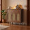 American style modern storage shoe cabinet