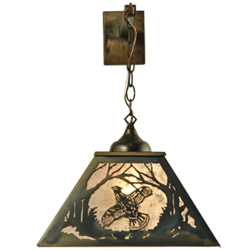 Rustic Lodge 1 - Light Armed Sconce