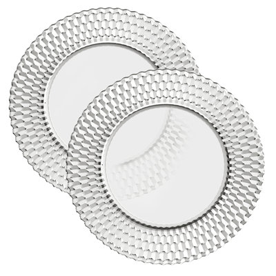 Assiette plate en cristal 12,5 po Villeroy & Boch Boston