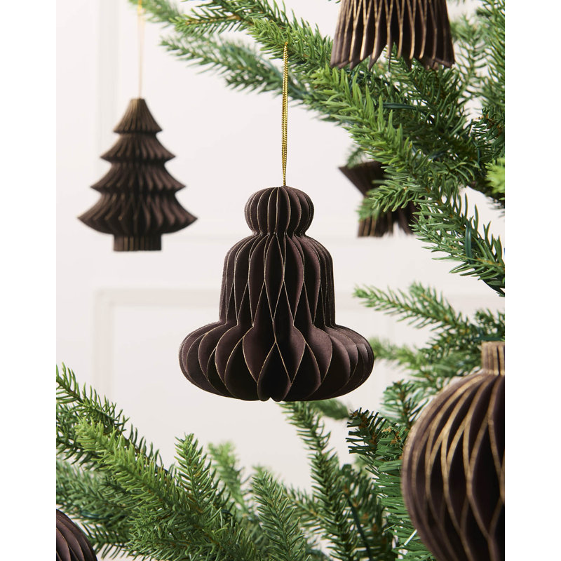 13 cm Polystyrene Shatterproof Bauble, Espresso
