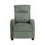 Fauteuil inclinable moderne à dossier en velours côtelé moelleux et confortable en bois massif 1pc-558174036