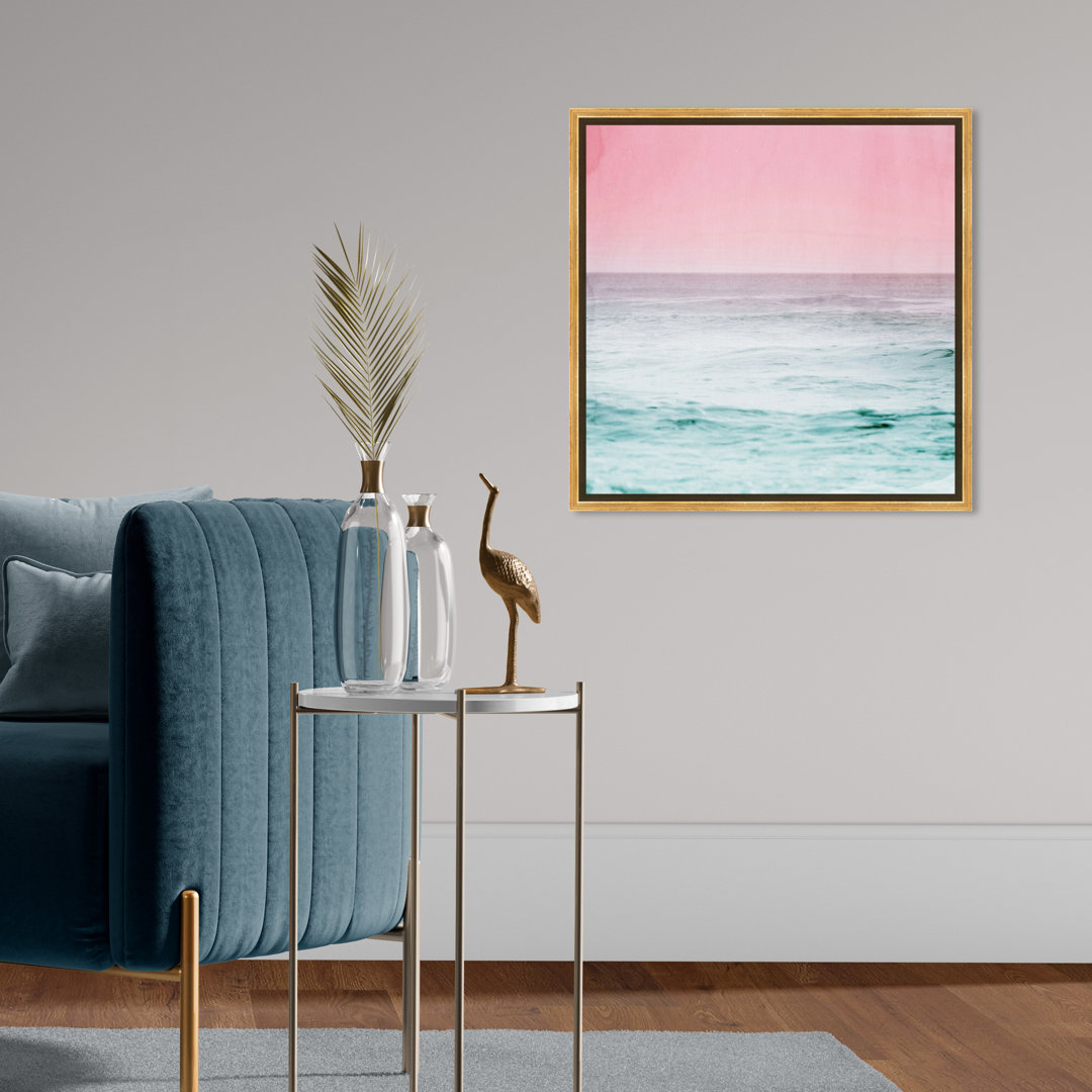 " Nautical And Coastal Dream Ocean View, Coastal Pink " by Oliver Gal Oliver Gal Prints 