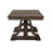 Ariyal Extendable Pine Solid Wood Base Dining Table