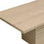 Ensemble de table de salle à manger 7 pièces Aurelio avec chaises pivotantes à 180 ° et plateau en bois-125705658