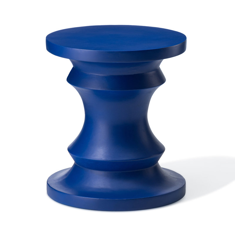 Alisiana MGO Accent Stool, Blue