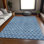 Premium Machine Washable Prisco Denim Rug