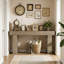 Console élégante, table d'appoint en bois-525251146