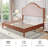 Farmhouse Solid Wood Bed Frame-982084941-982084938