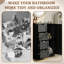 Armoire de rangement noire avec 4 tiroirs et 1 porte-1098412409