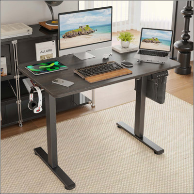 Bureau de travail électrique à hauteur réglable