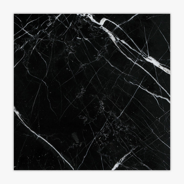 Nero Marquina Polished 24x24 Marble Tile