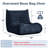 Large Bean Bag Chairs for Adults, Memory Foam Lounge Chair, Corduroy Giant Armless Bean Bag Chair, Lazy Floor Sofa, Togo Sofa Chair for Bedroom Livingroom Gaming-1828050505