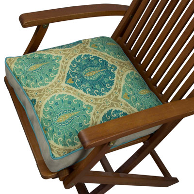 Premium Square Cushion, 16.5 x 16.5 inches, 50% Cotton / 50% Polyester | Washable & Ironable with Concealed Zip | Silicone Filling for Ultimate Comfort | Removable Cover, Perfect for Home Decor & Relaxation