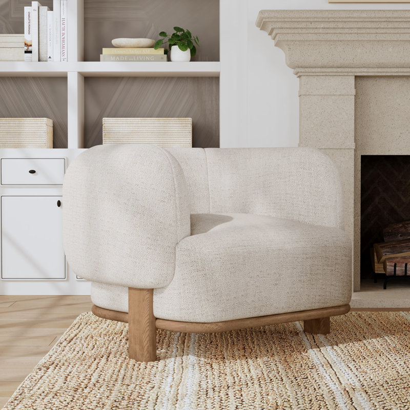 Pasadena Accent Chair, Cream