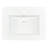 18 " W Freestanding Standard Free Standing 1 Single Vanity Bathroom Vanity With Ceramic Top