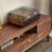 Black walnut solid wood TV cabinet-106571795