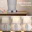 Ensemble de lampe de chevet USB 25 "avec commande tactile et ampoules Allisan-1184758580