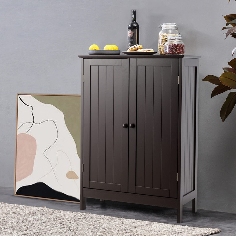 Thivya Bathroom Cabinet, Brown
