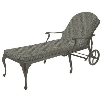 Provance Aluminum Chaise - Slate Gray