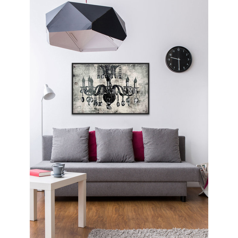 " Elegant Lighting " Acrylic Print, 40" H x 60" W, Wrapped Canvas