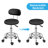 Backed Adjustable Height Ergonomic Lab Stool with Wheels-1766710422