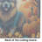 Keeshond Fall Glass Cutting Board Large