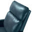 Fauteuil inclinable manuel pivotant en cuir végétalien de 26,4 po Phedra-720832654