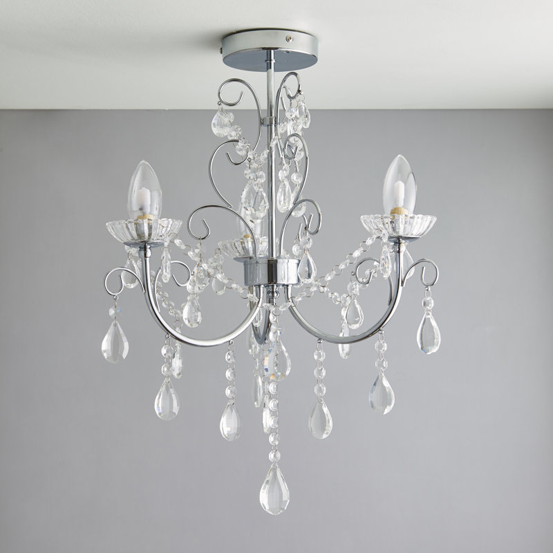 Osias Glass Semi Flush Mount