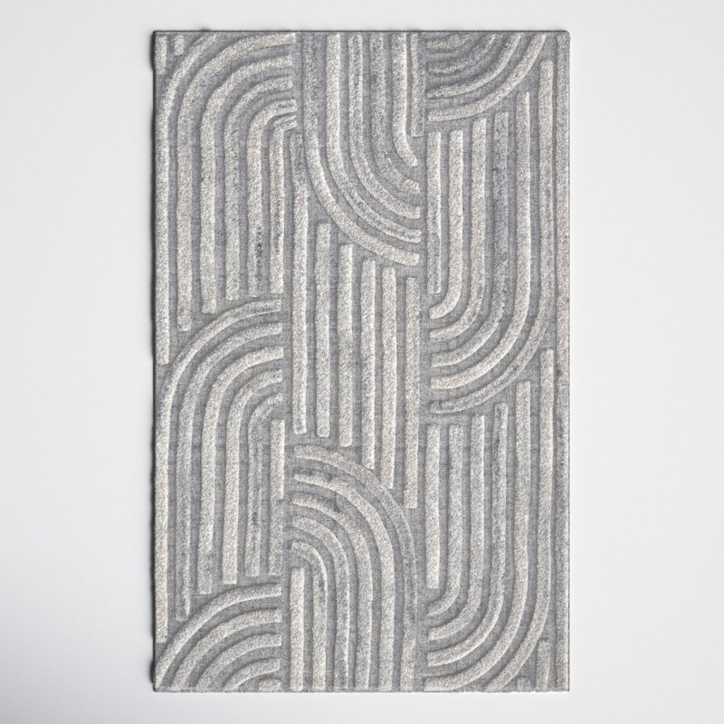 Seri Abstract Indoor Rug, Rectangle 5' x 8'