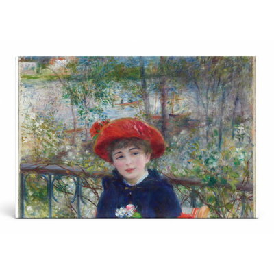 Deux soeurs (sur la terrasse) (1881) - Paysage, art mural sur toile