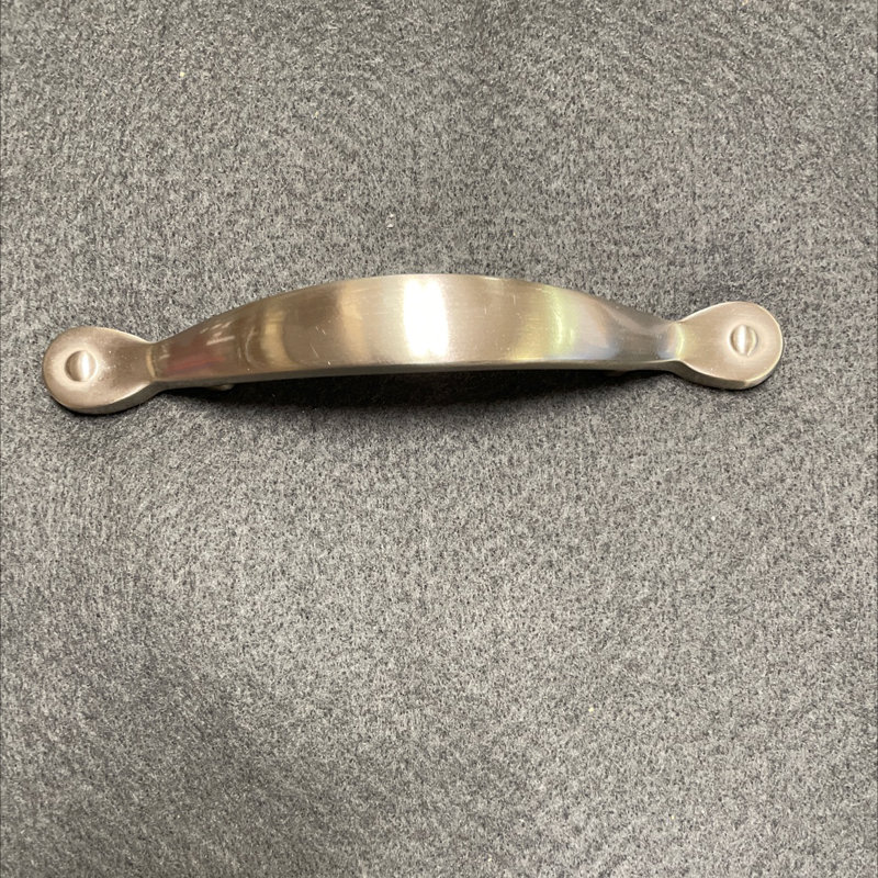 Poignée barre 3 1/2 po, Nickel patiné