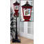 Snowing Lamp Post With Elf And Gift Boxes - 72 Inches