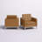 Loft Tufted Vegan Leather Armchairs --1299291065