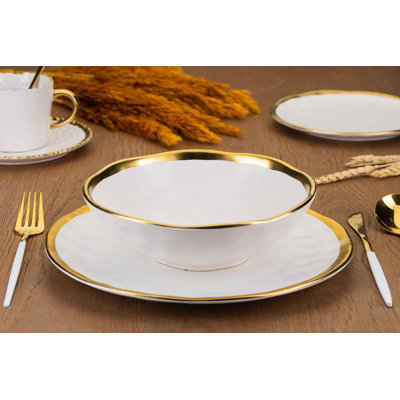 Spirgel Piece Ceramic Dinnerware Set - Service for 4