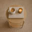 Round Paper Rope End Side Table