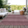 Machine Washable Indoor/Outdoor Christain ACN1421 Garnet Rug