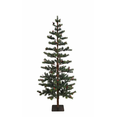 Sapin de Noël artificiel vert élancé
