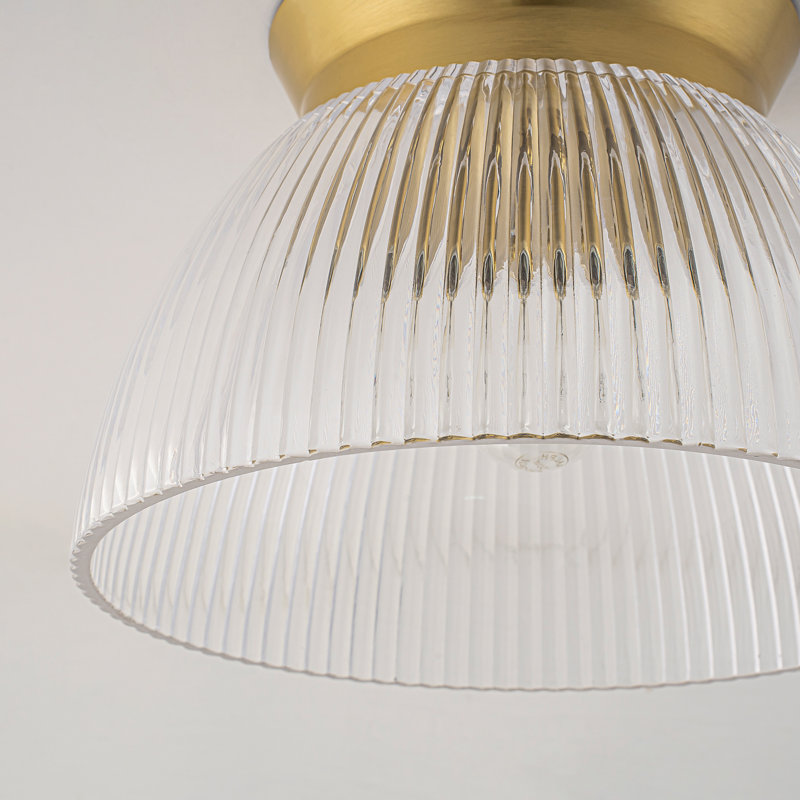 Plafonnier encastré 12 po Mid-Century