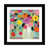 Papier d'art encadré noir sélectionné