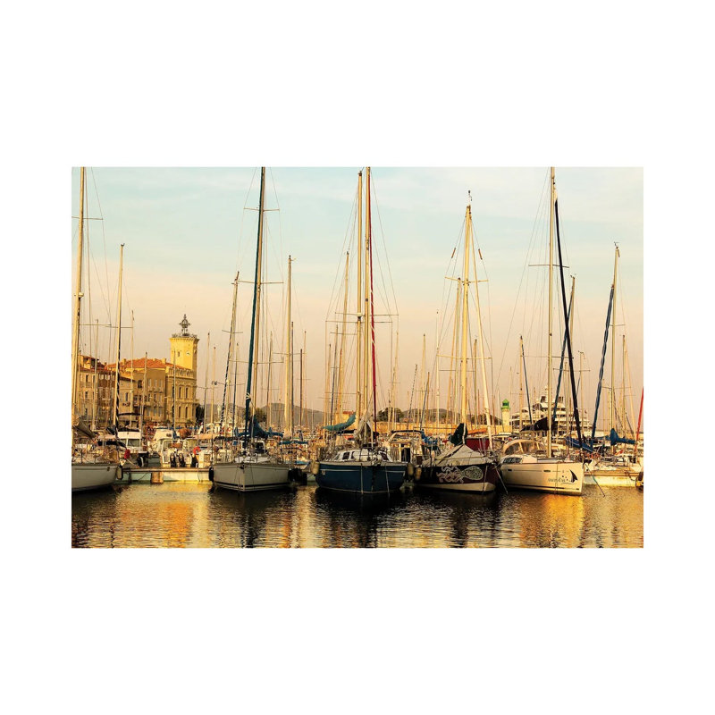 France Provence Port by Alexandre Venancio - Wrapped Canvas Print, 20.32 cm H x 30.48 cm W