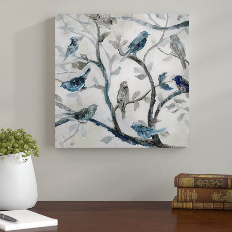 " Morning Song II ", 16" H x 16" W x 1.5" D