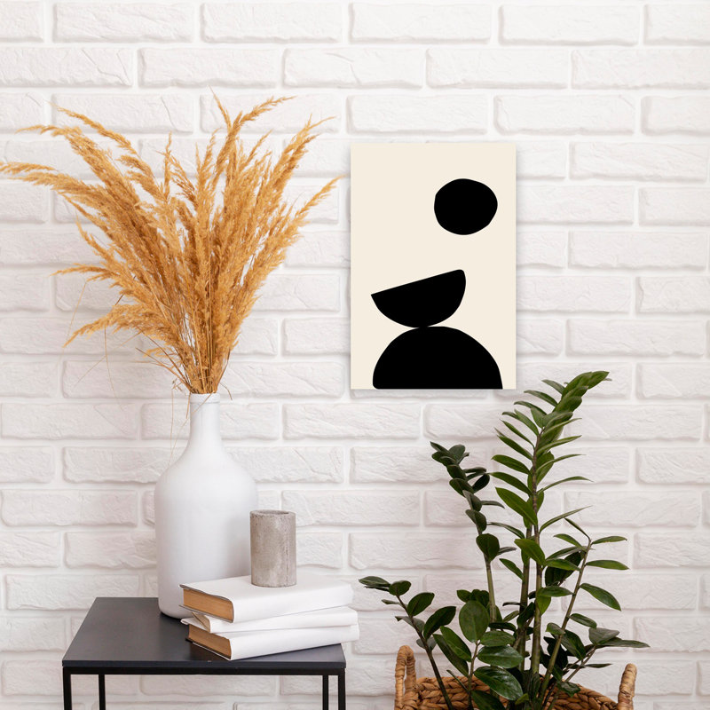 Art contemporain contemporain abstrait, H 18 po x l 12 po