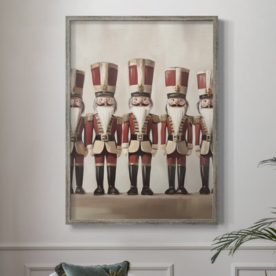Christmas Holiday Art -Series 2-CCXCII Framed Print - Solid Wood