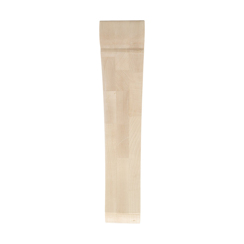 14 in x 3 in x 9 in Unfinished Solid Maple Wood Corbel