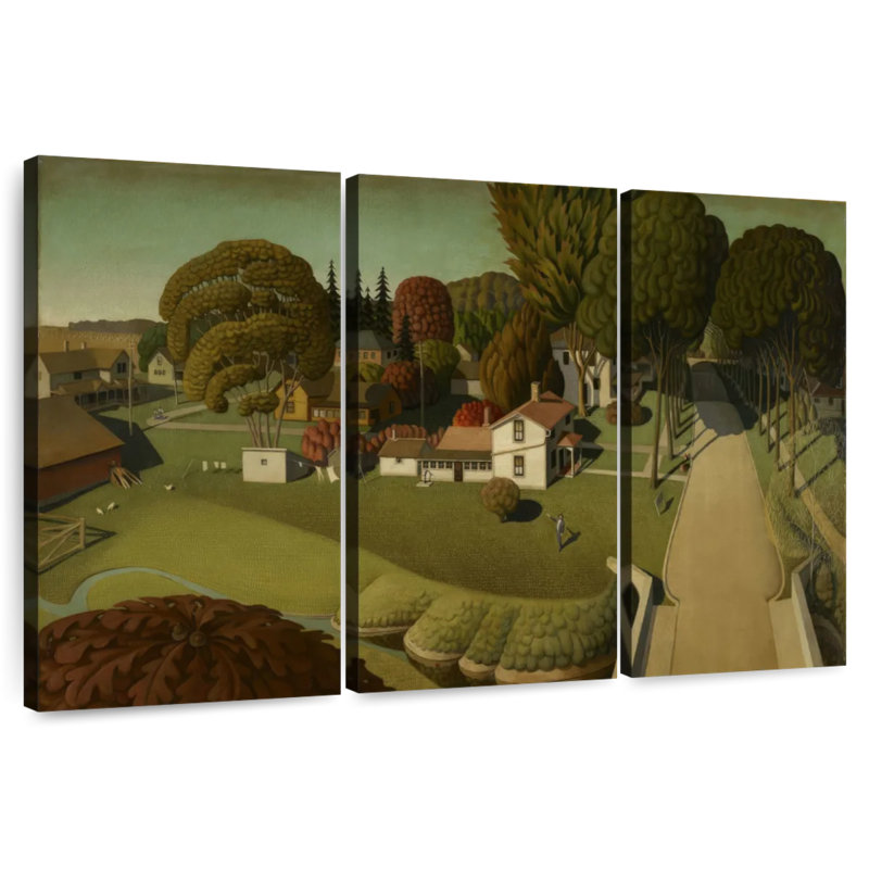 Alvord The Birthplace Of Herbert Hoover, 28" H x 45" W