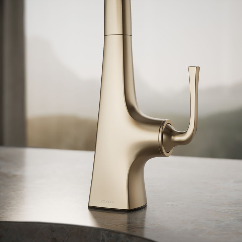 Graze Single-Handle Bar Sink Faucet, Bronze