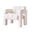 Chaise d'appoint pratique et large rembourrée-1672973414