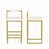 Creamy White Seat/ Gold Frame
